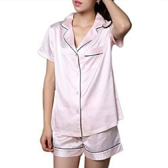 stars above Other - Pink Pajama Set w/Sleep Mask